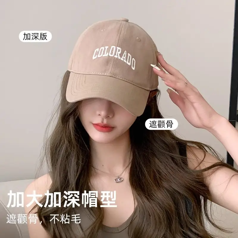 Women UV Protection Cap Baseball Hat 8cm - Image 6