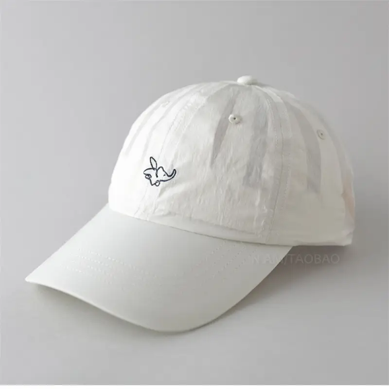 Women's Pink Cartoon Embroidered Baseball Cap - Image 9