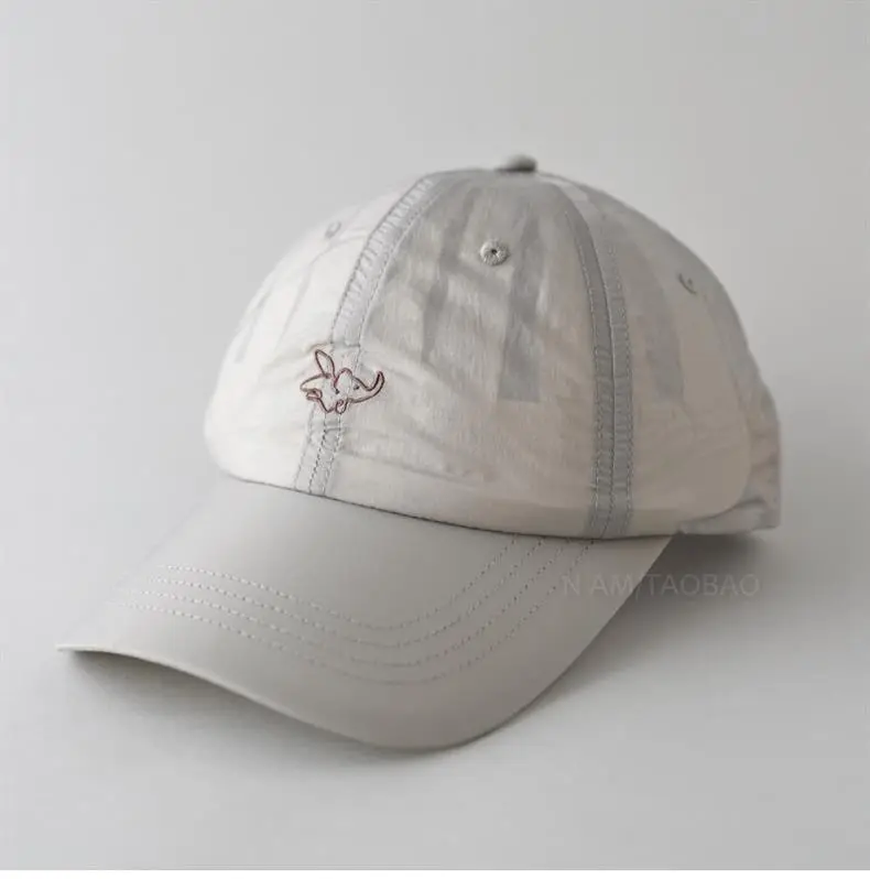 Women's Pink Cartoon Embroidered Baseball Cap — feature 1