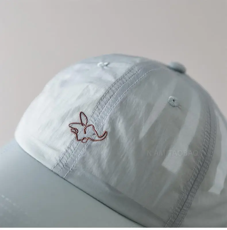 Women's Pink Cartoon Embroidered Baseball Cap — feature 8