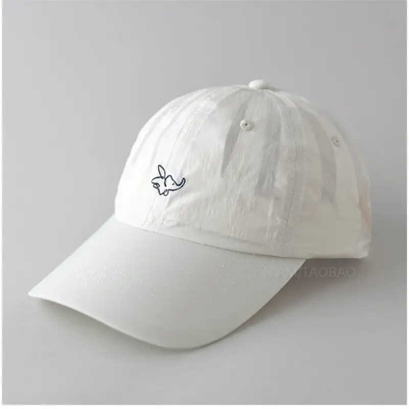 Women's Pink Cartoon Embroidered Baseball Cap - Image 3