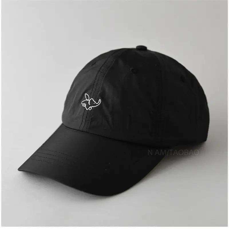 Women's Pink Cartoon Embroidered Baseball Cap - Image 6
