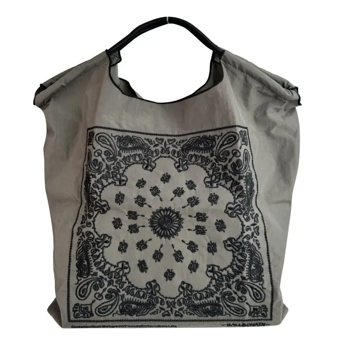 Black Embroidered Shoulder Bag for Women Autumn Winter