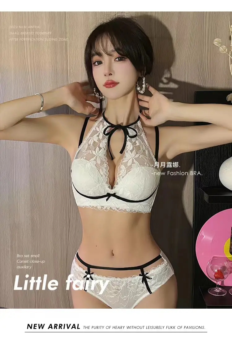Women's Ultra-Thin Rabbit Ears Push Up Bra Adjustable — feature 19
