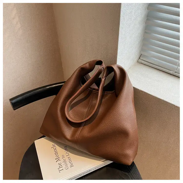 Brown Leather Bucket Bag for Women 2023 — feature 12