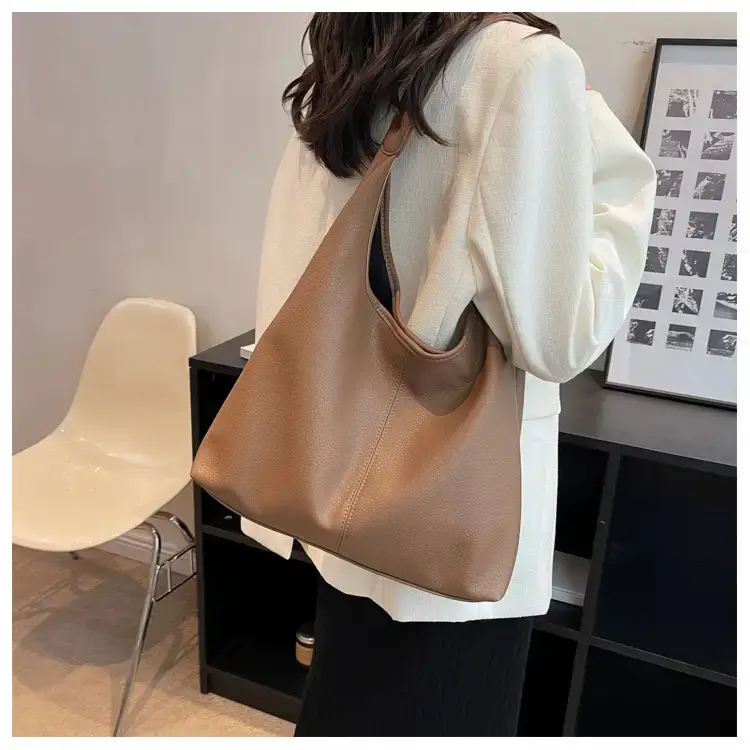 Brown Leather Bucket Bag for Women 2023 — feature 14