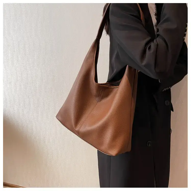 Brown Leather Bucket Bag for Women 2023 — feature 16