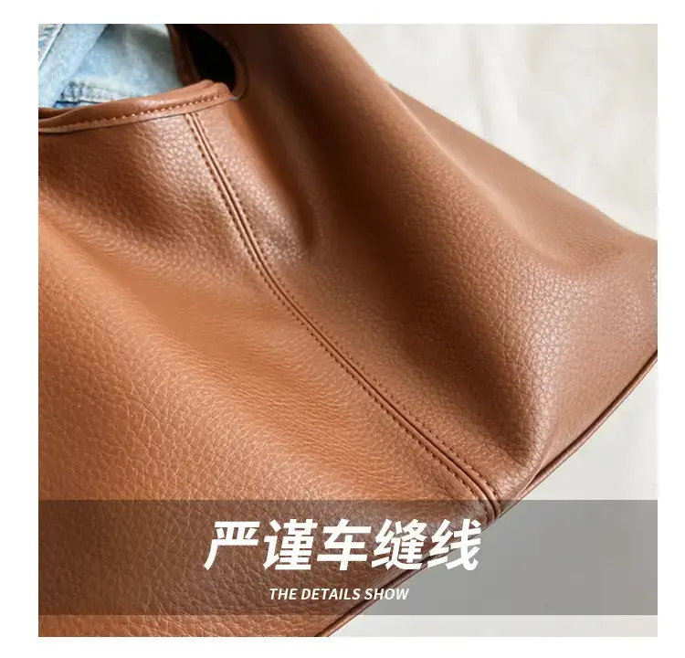 Brown Leather Bucket Bag for Women 2023 — feature 4