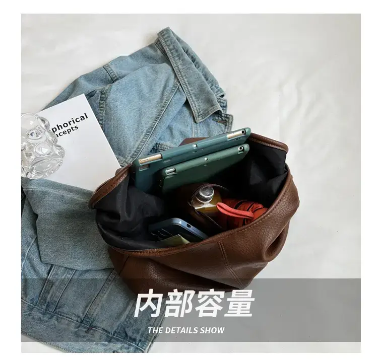 Brown Leather Bucket Bag for Women 2023 — feature 6