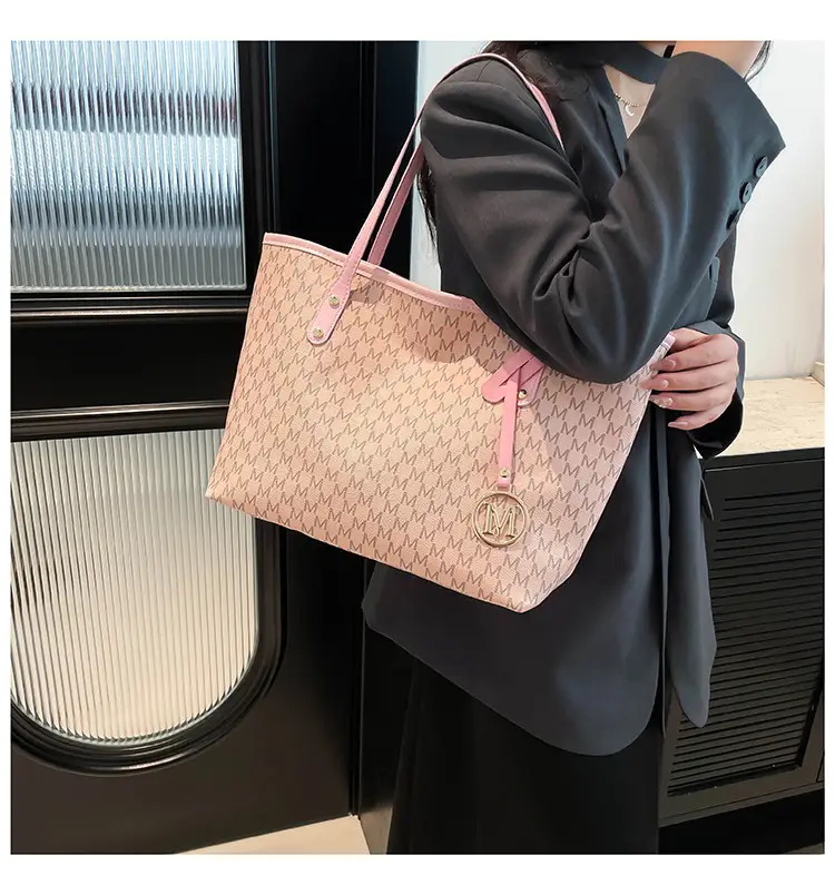 Vintage Printed Tote Bag Women Large Capacity Shoulder Bag — feature 14
