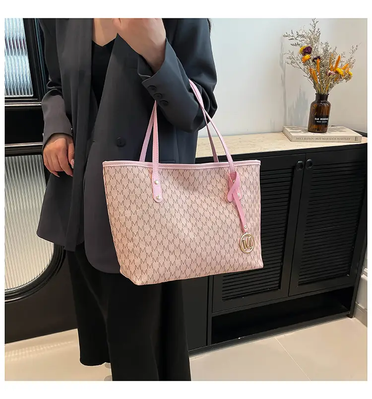 Vintage Printed Tote Bag Women Large Capacity Shoulder Bag — feature 16