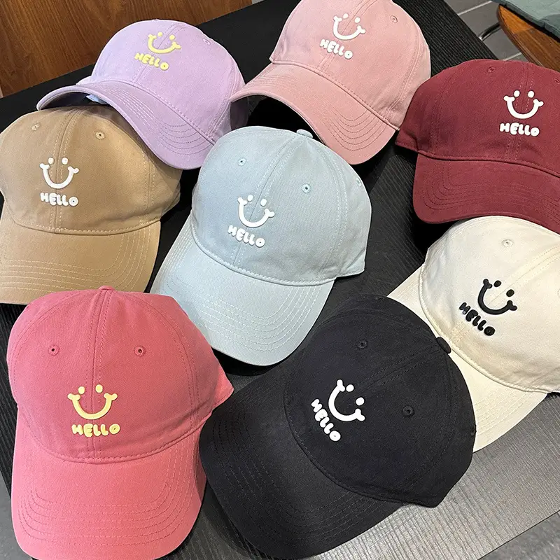 Women Hello Kitty Cap Summer Baseball Cap Wide Brim - Image 9