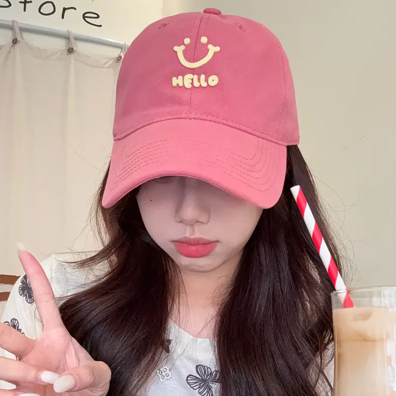 Women Hello Kitty Cap Summer Baseball Cap Wide Brim - Image 12