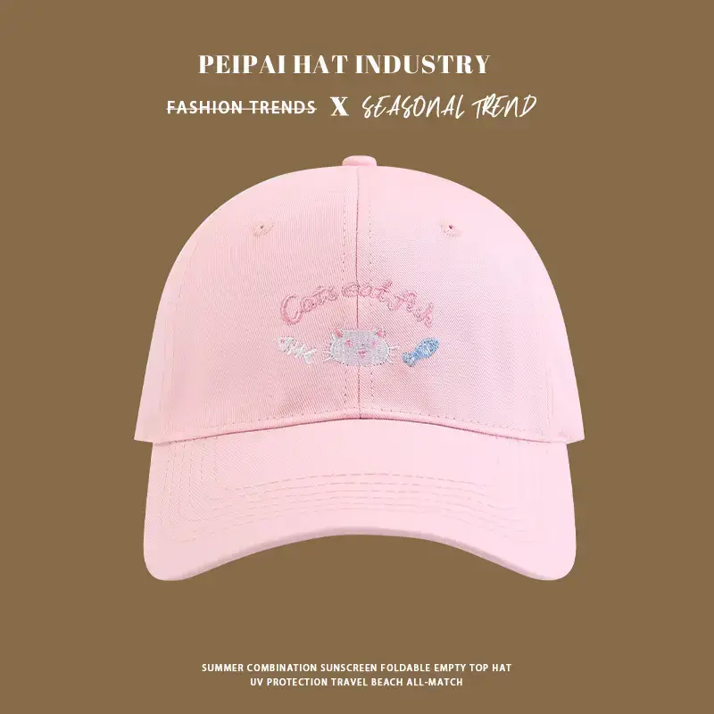 Japanese-style Cute Dog Cap Women Spring Summer Travel Thin Breathable - Image 3