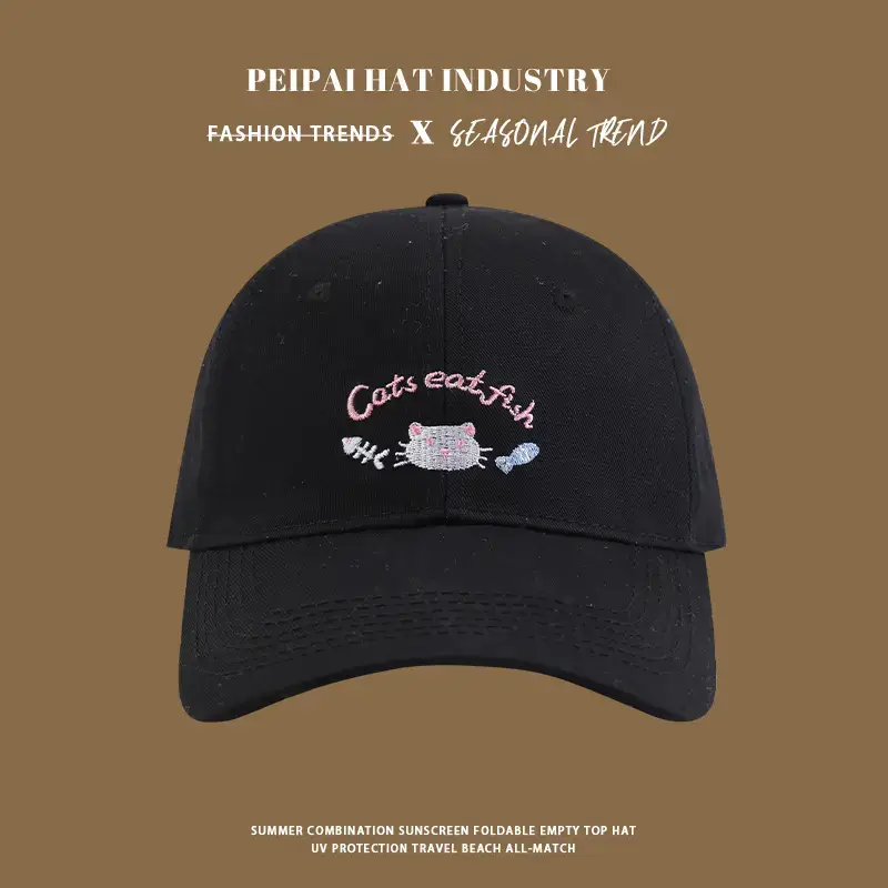 Japanese-style Cute Dog Cap Women Spring Summer Travel Thin Breathable - Image 4