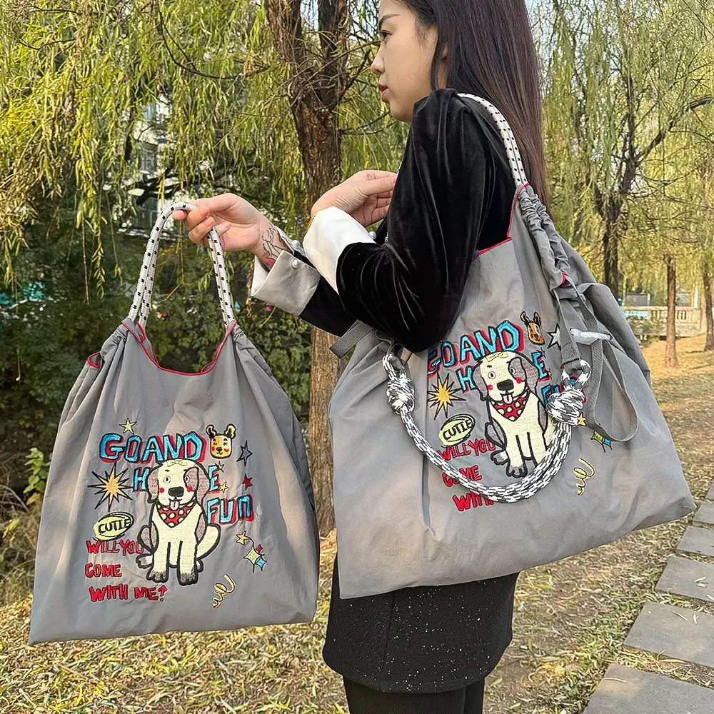 2025 Japanese Embroidered Tote Bag Women - Image 10