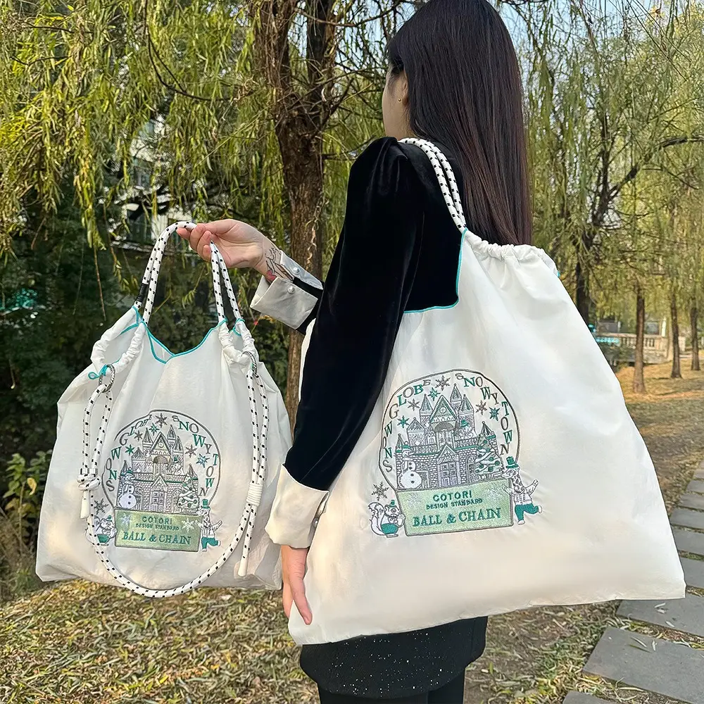 2025 Japanese Embroidered Tote Bag Women - Image 5
