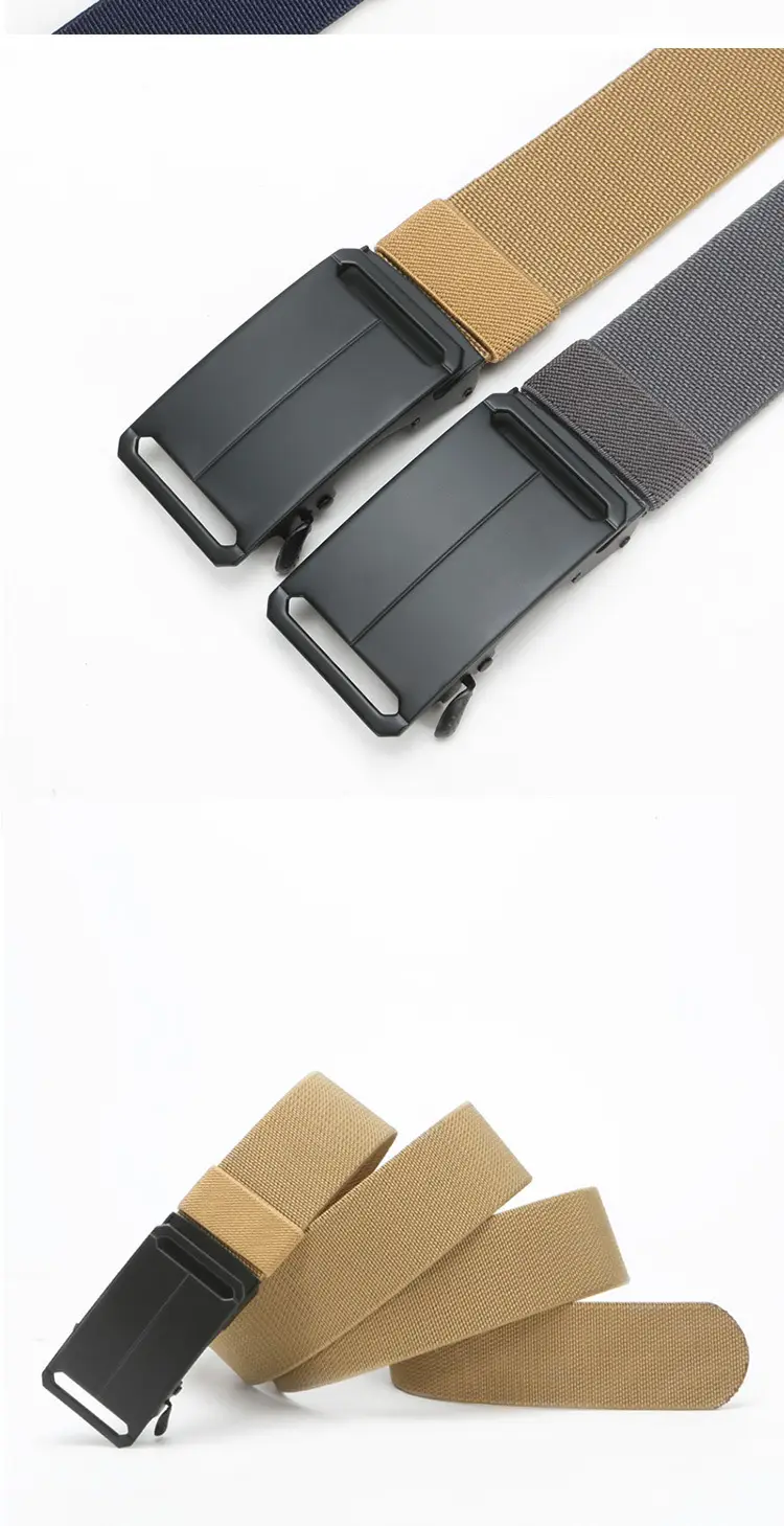New Men's Navy Blue Punch-Free Tactical Belt — feature 7