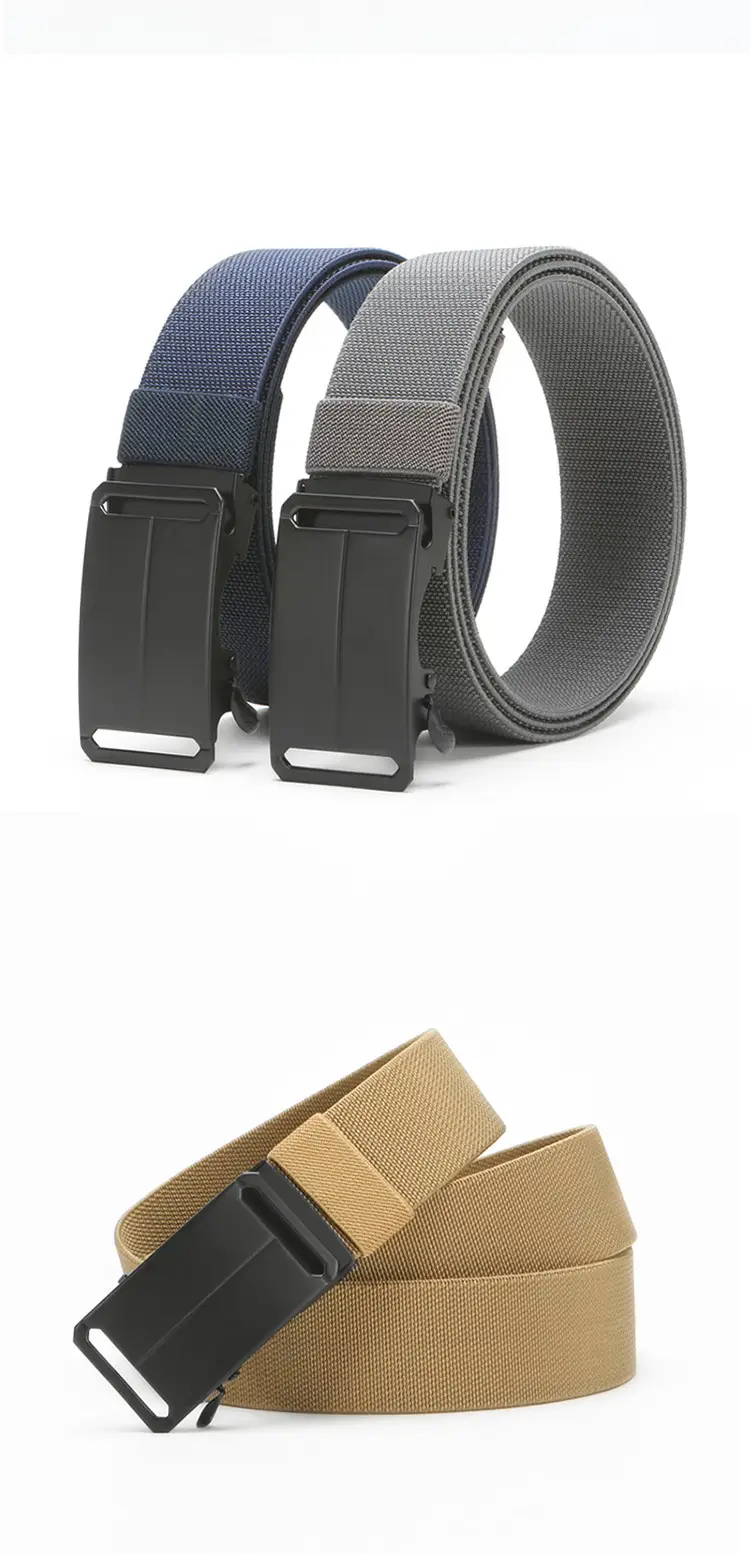 New Men's Navy Blue Punch-Free Tactical Belt — feature 8