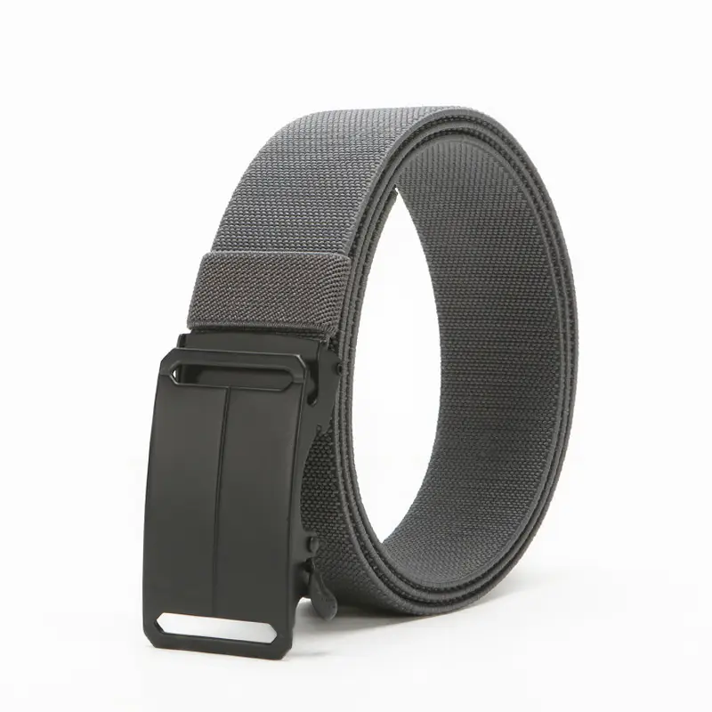 New Men's Navy Blue Punch-Free Tactical Belt
