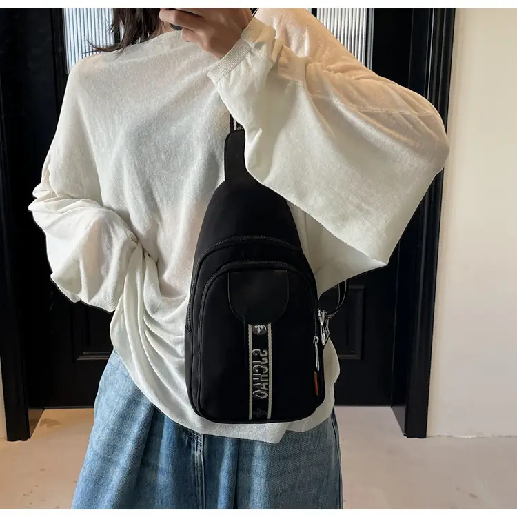 Women's Summer Nylon Crossbody Bag with Rainbow Design — feature 22