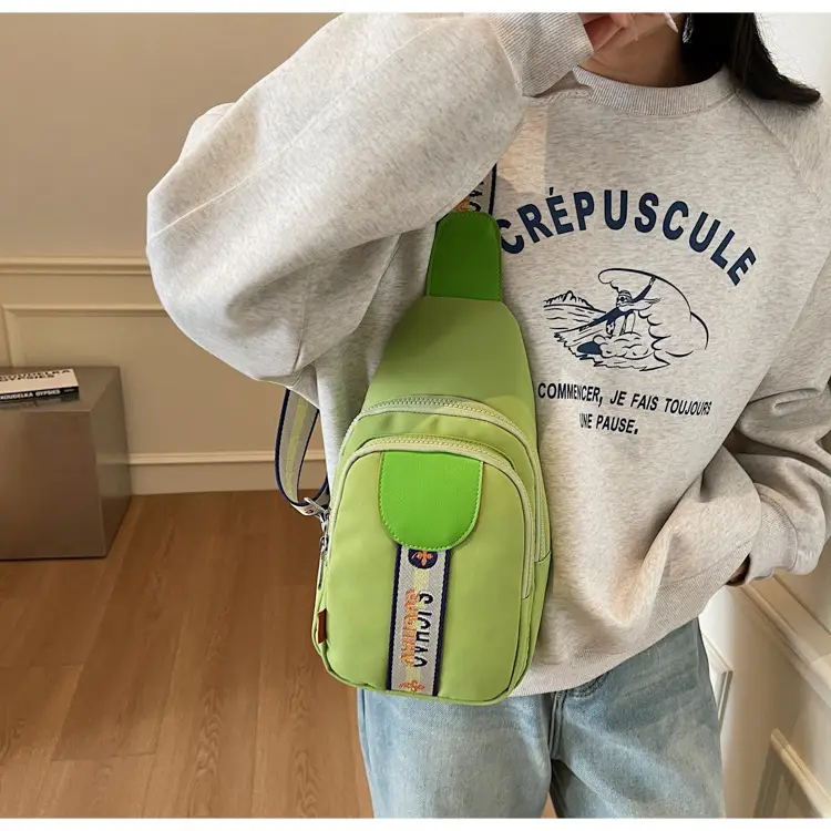 Women's Summer Nylon Crossbody Bag with Rainbow Design — feature 26