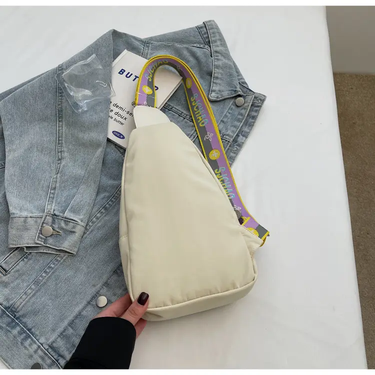 Women's Summer Nylon Crossbody Bag with Rainbow Design — feature 38