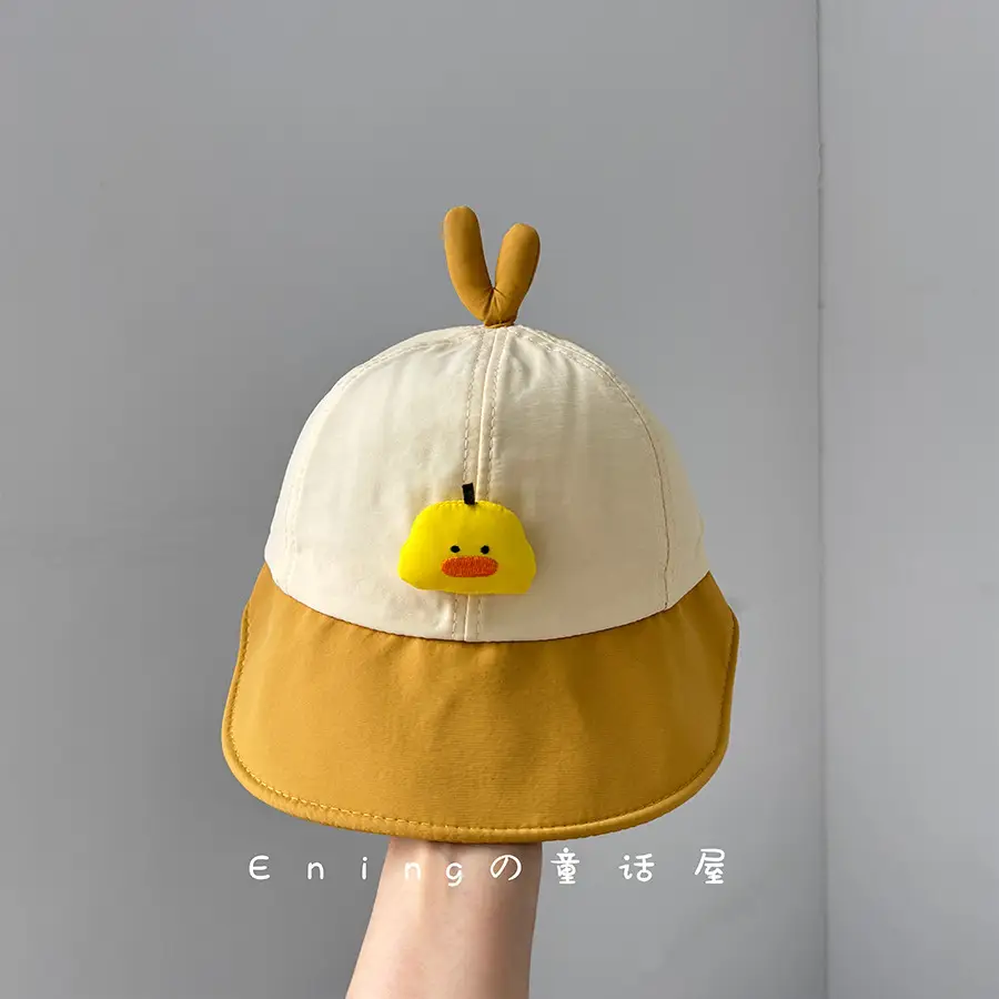 Baby Sun Hat with Fish Design for Boys Girls