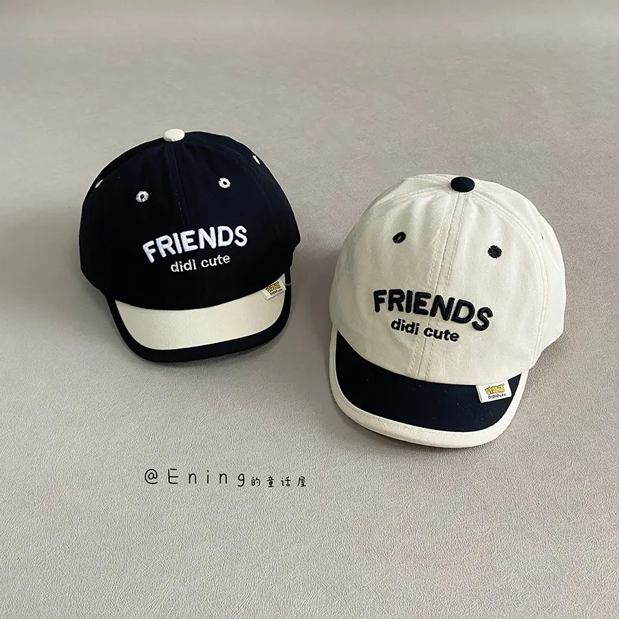Blue Friends Cap for Boys Girls Summer Sun Hat