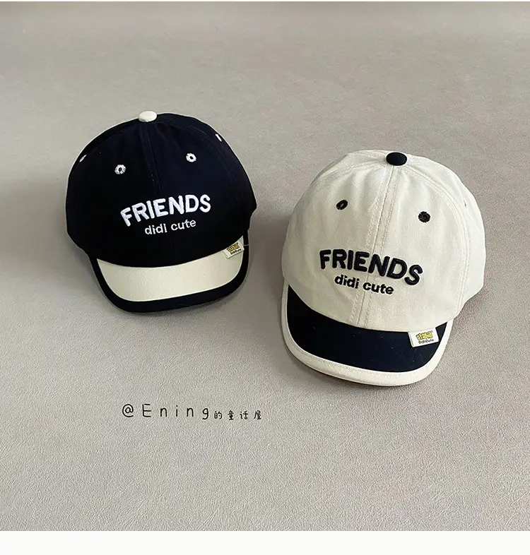 Blue Friends Cap for Boys Girls Summer Sun Hat — feature 7