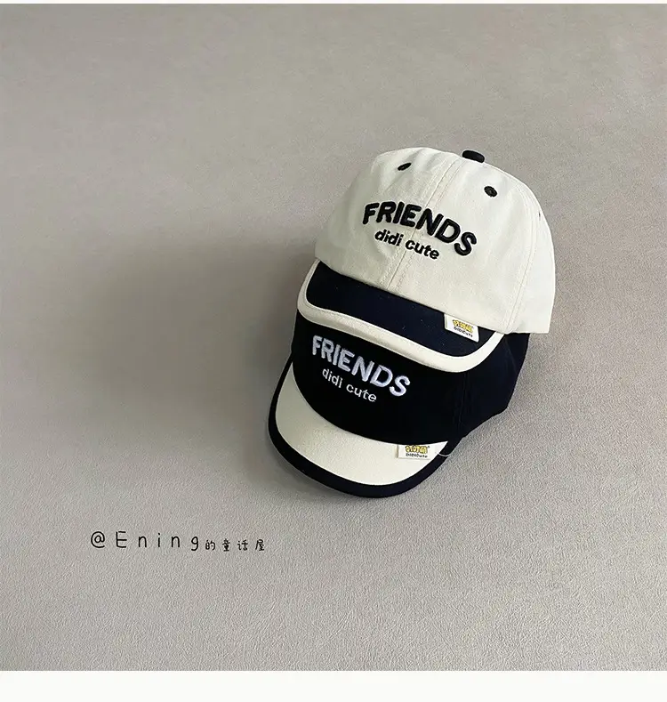 Blue Friends Cap for Boys Girls Summer Sun Hat — feature 9