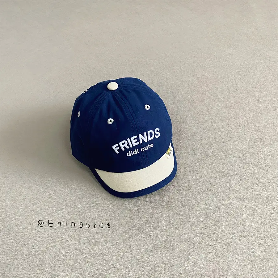 Blue Friends Cap for Boys Girls Summer Sun Hat