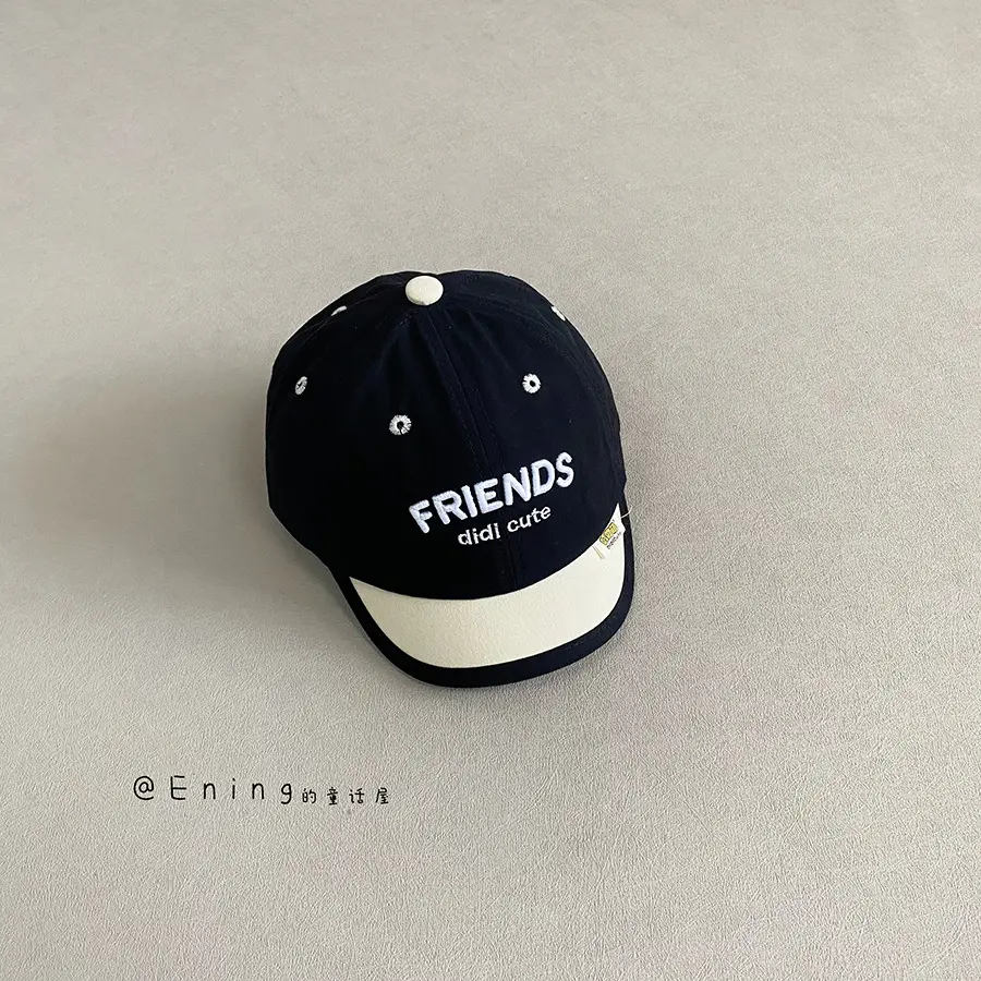Blue Friends Cap for Boys Girls Summer Sun Hat
