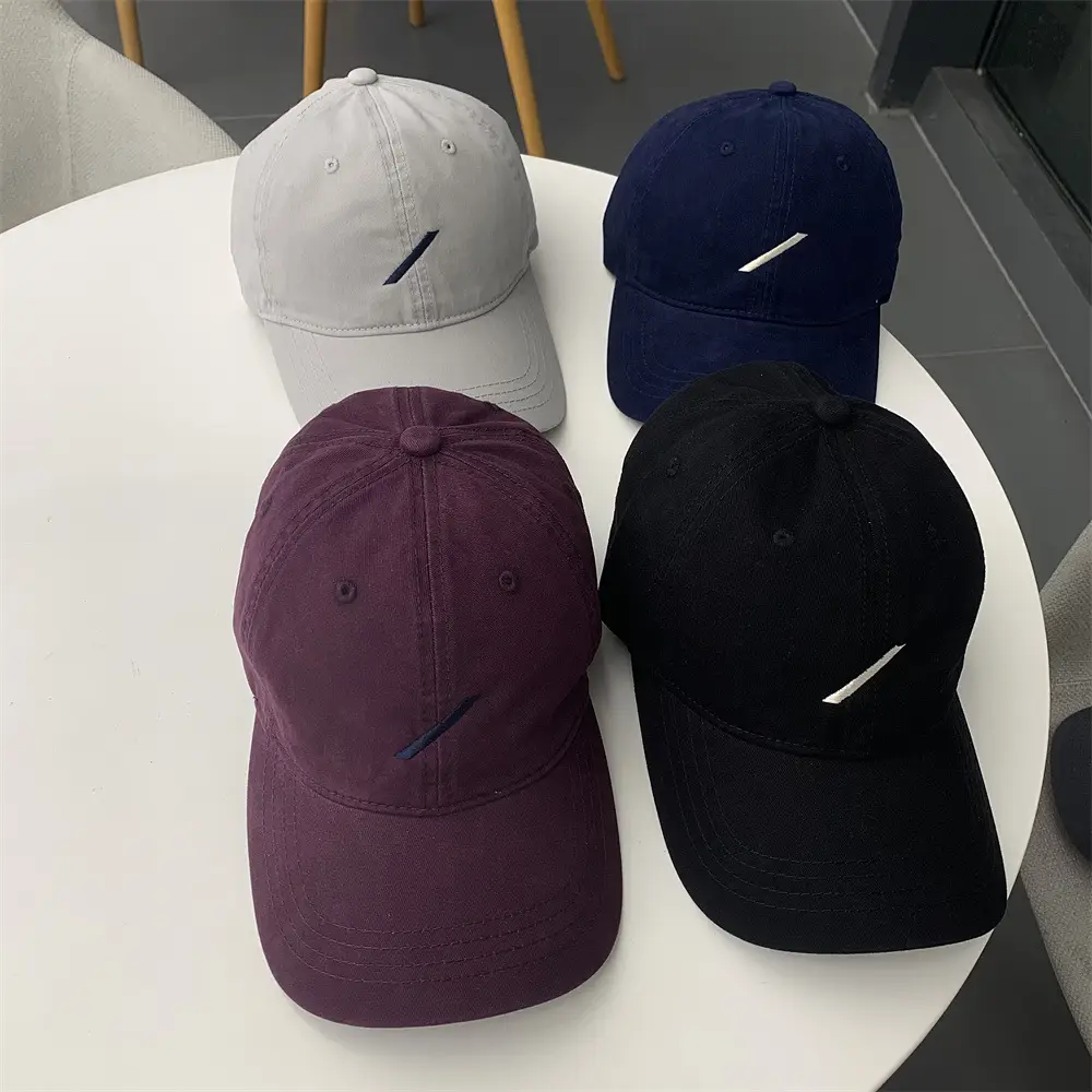 Purple Embroidered Baseball Cap Women Wide Brim — feature 8