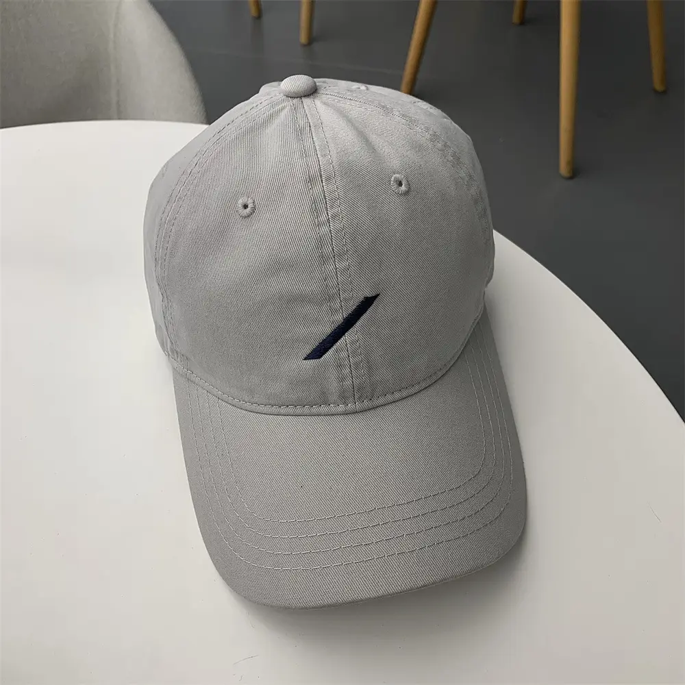 Purple Embroidered Baseball Cap Women Wide Brim - Image 2