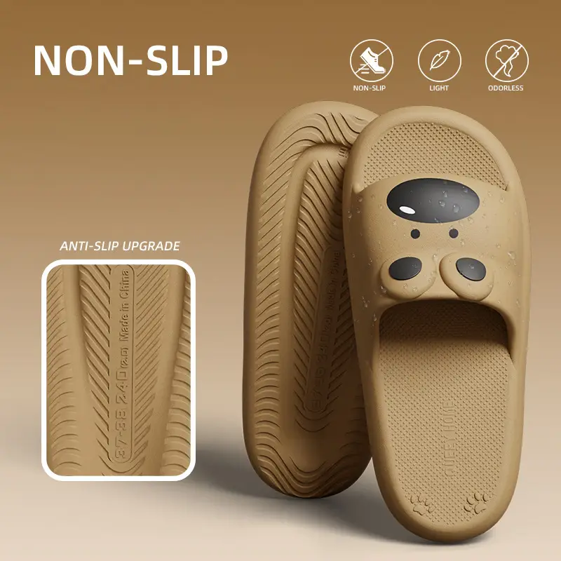 2025 New Summer EVA Cat Design Slippers for Men