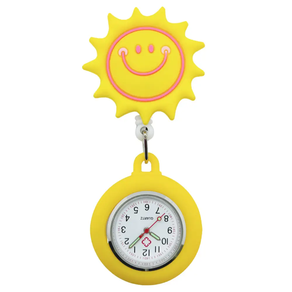 Small Flower Nurse Watch Soft Rubber Character Pattern - Image 13