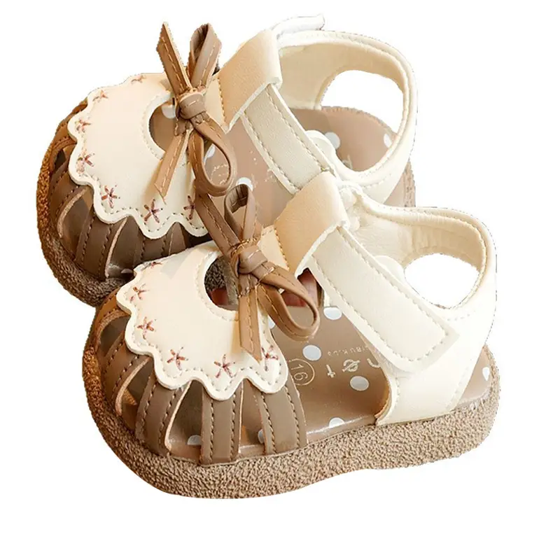Toddler Sandals for Girls 1-2 Years Soft Sole Non-Slip
