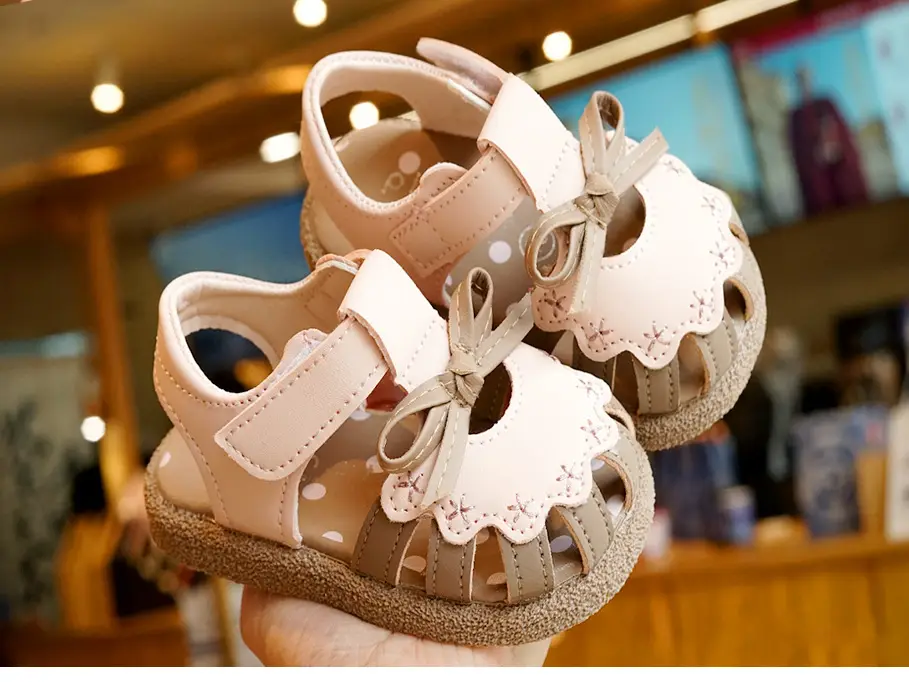 Toddler Sandals for Girls 1-2 Years Soft Sole Non-Slip — feature 7