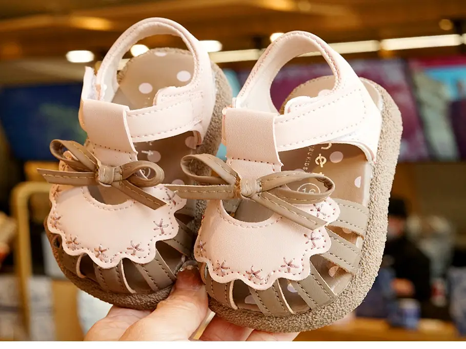Toddler Sandals for Girls 1-2 Years Soft Sole Non-Slip — feature 9