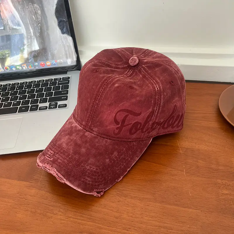 Women Distressed Cowboy Hat Washable 2025 - Image 3
