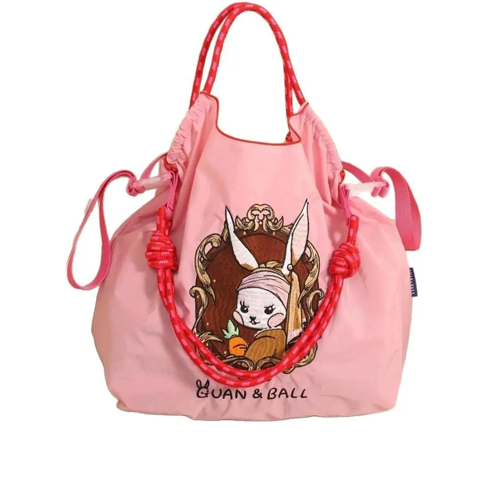 New Niche Cartoon Beauty Rabbit Shoulder Crossbody Bag Large Capacity for Women - Image 23