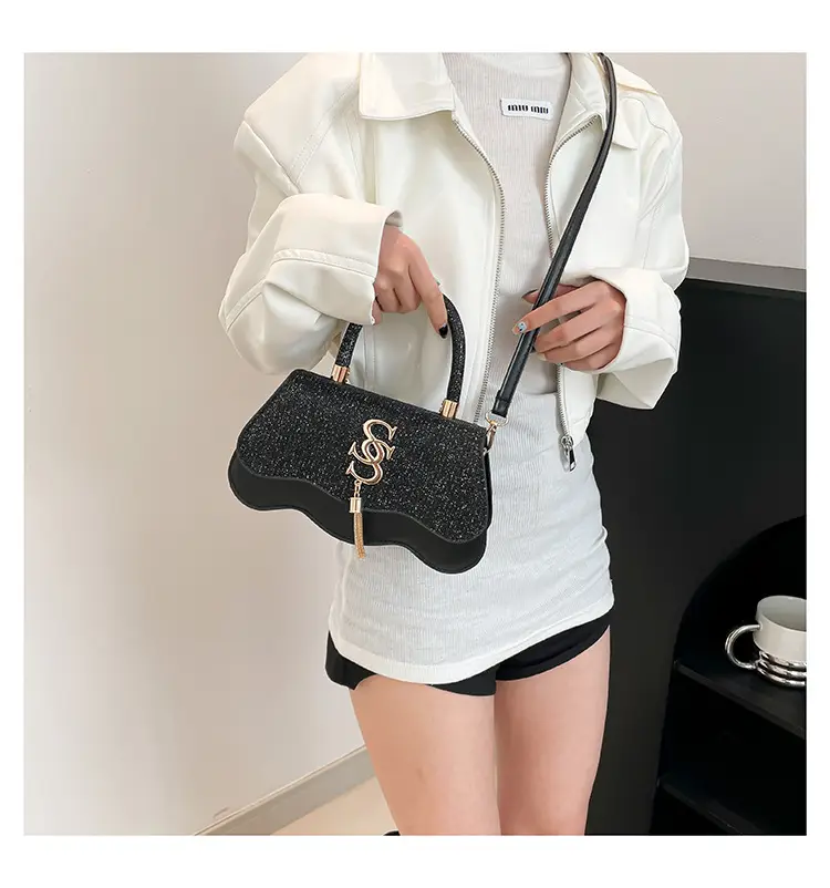 2025 Light Luxury Sequins Crossbody Bag — feature 14