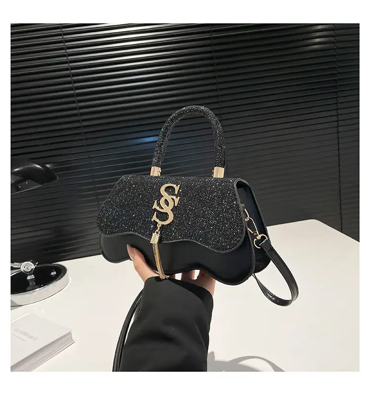 2025 Light Luxury Sequins Crossbody Bag