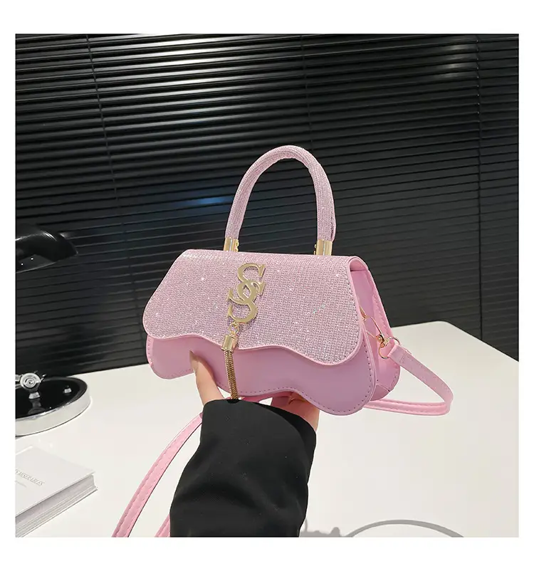 2025 Light Luxury Sequins Crossbody Bag