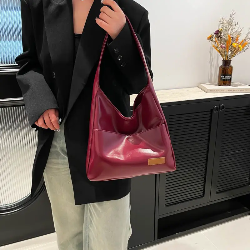 Women's Retro Tote Bag Large Capacity Korean Style - Image 6
