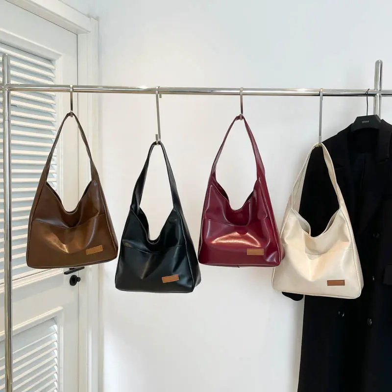 Women's Retro Tote Bag Large Capacity Korean Style - Image 8