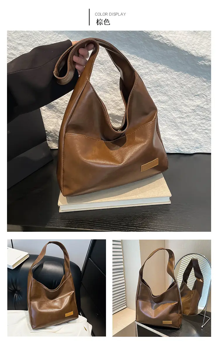 Women's Retro Tote Bag Large Capacity Korean Style — feature 24