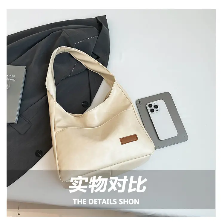 Women's Retro Tote Bag Large Capacity Korean Style — feature 7