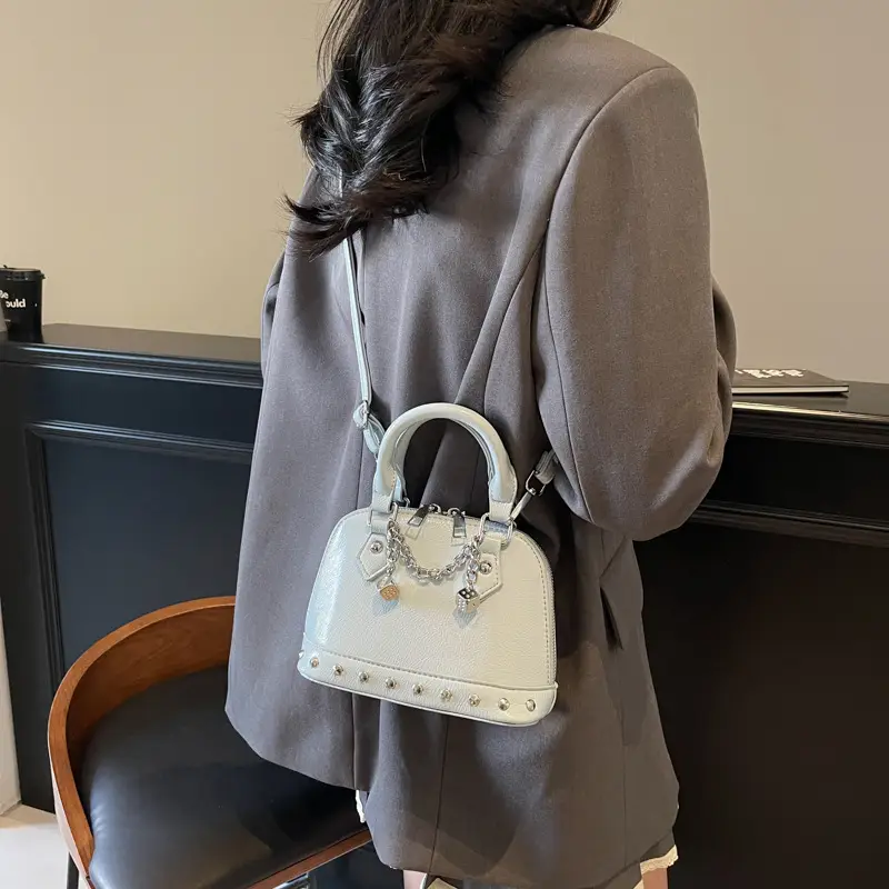 Silver Chain Satchel Bag for Women 2025 Spring - Image 8